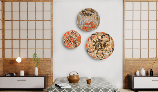 Create a Cozy Thanksgiving Look with Wall Basket Decor