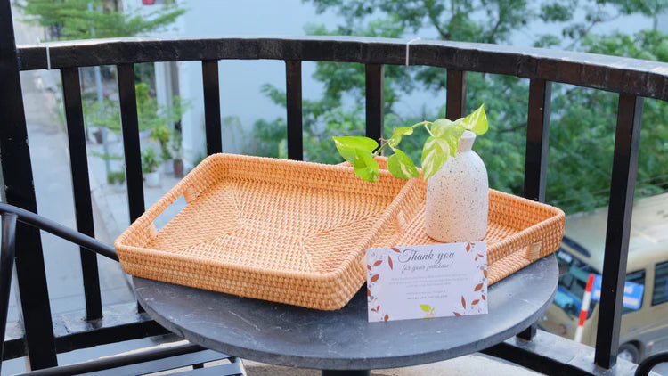 Creative Uses for Wicker Serving Trays: Functional and Chic