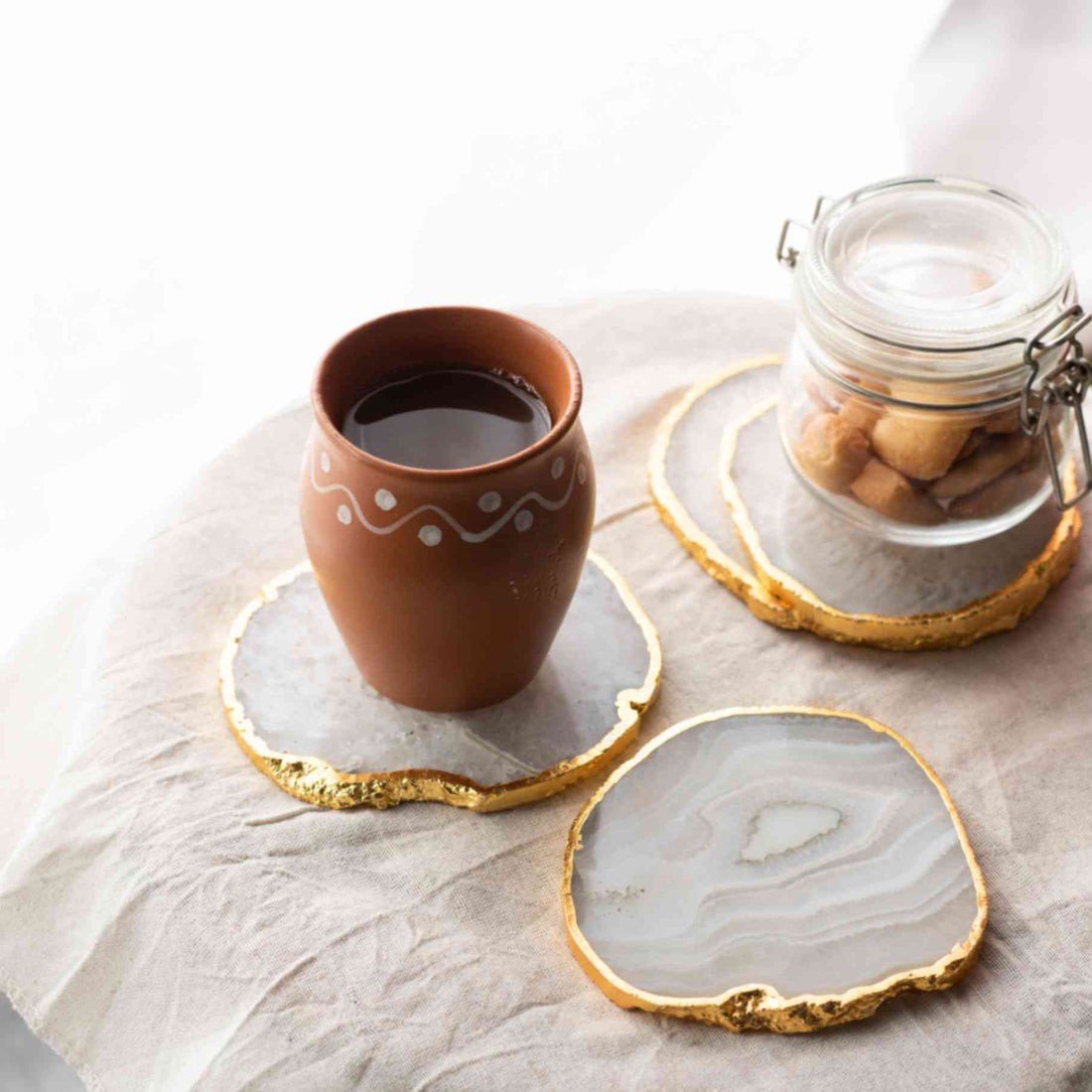 From Stone to Style: Transforming Your Space with Agate Coasters